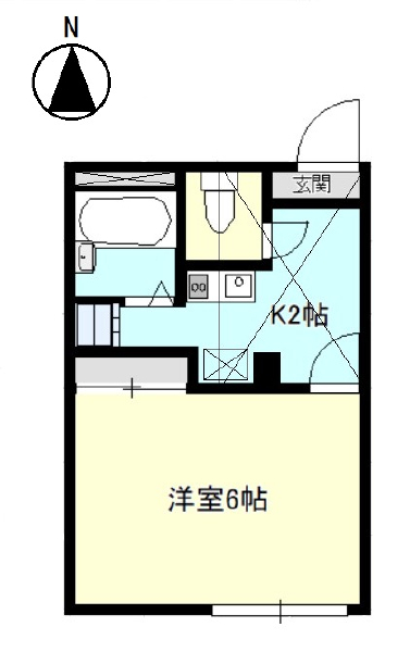 西武柳沢駅 徒歩9分 構造:木造